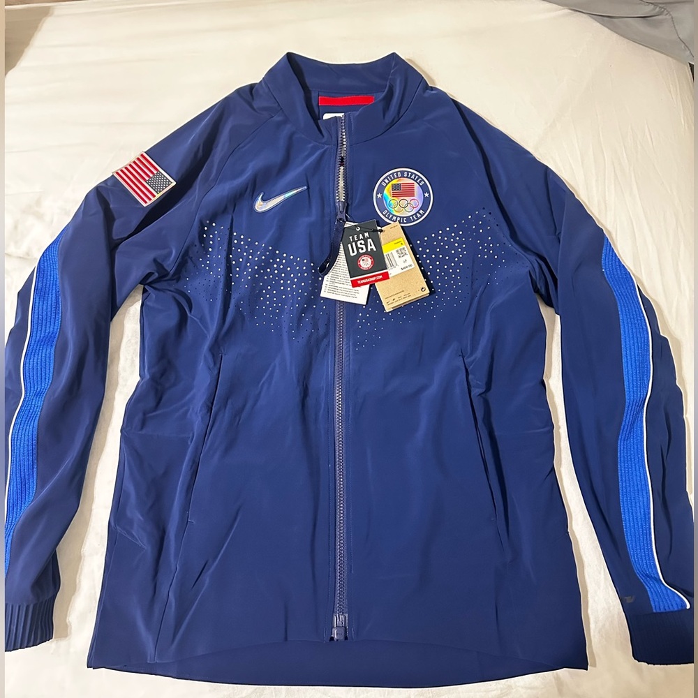 NIKE Team USA Women’s Jacket Blue